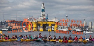 Kayaker: It’s David vs. Goliath as group protests Shell Arctic drill rig