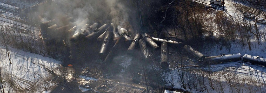 West Virginia oil Train derailment