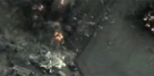 Russian bombers strike ISIS targets in Syria, including oil refineries, oil trucks