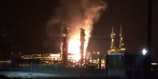 Mississippi gas plant fire halts two U.S. Gulf Coast platforms