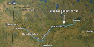 Canadian authorities seek to contain oil spill moving down North Saskatchewan River
