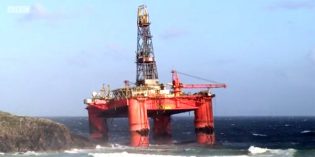 Transocean Winner rig fuel tanks leaking after running aground