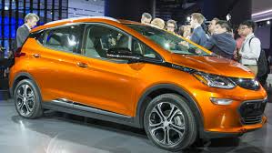 The all electric Chevy Bolt hits Canadian markets in 2017.