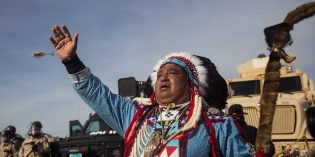 Dakota Access pipeline protest will continue through winter – Native American leaders