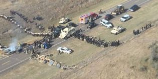 Dakota Access protestors removed by police from encampment