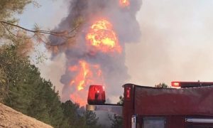 Colonial pipeline explosion