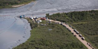 Husky oil spill into North Saskatchewan River caused by ground movement