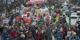 Will 4,000 protestors scare Justin Trudeau into nixing Trans Mountain Expansion?