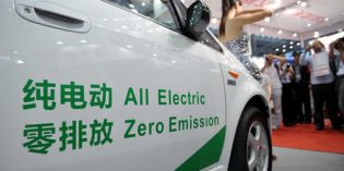 New energy vehicle sales in China to hit 10 per cent by 2019: Gov’t