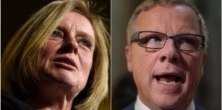 Wall, Notley, Alberta conservatives make for a helluva political threesome