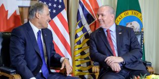 British Columbia and Washington meet on climate action, high tech, jobs
